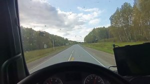 Кто заметил изменения. Мигалки включил и погнал с негабаритом.