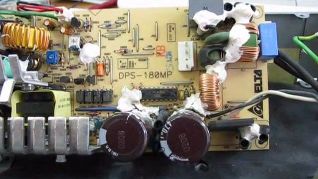 Ремонт блока питания Delta DPS 250PS (plata DPS 180MP )