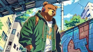 90s old school hip-hop beat with soft scratch and classic harmonies
