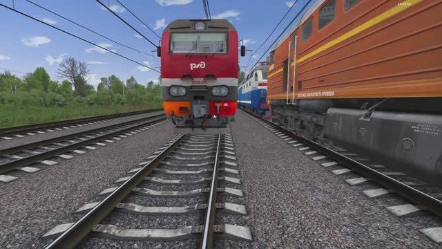 Мультиплеер RTrainSim MaDaDev от 28.09.24. На ЭП2к по маршруту Чернышевск.