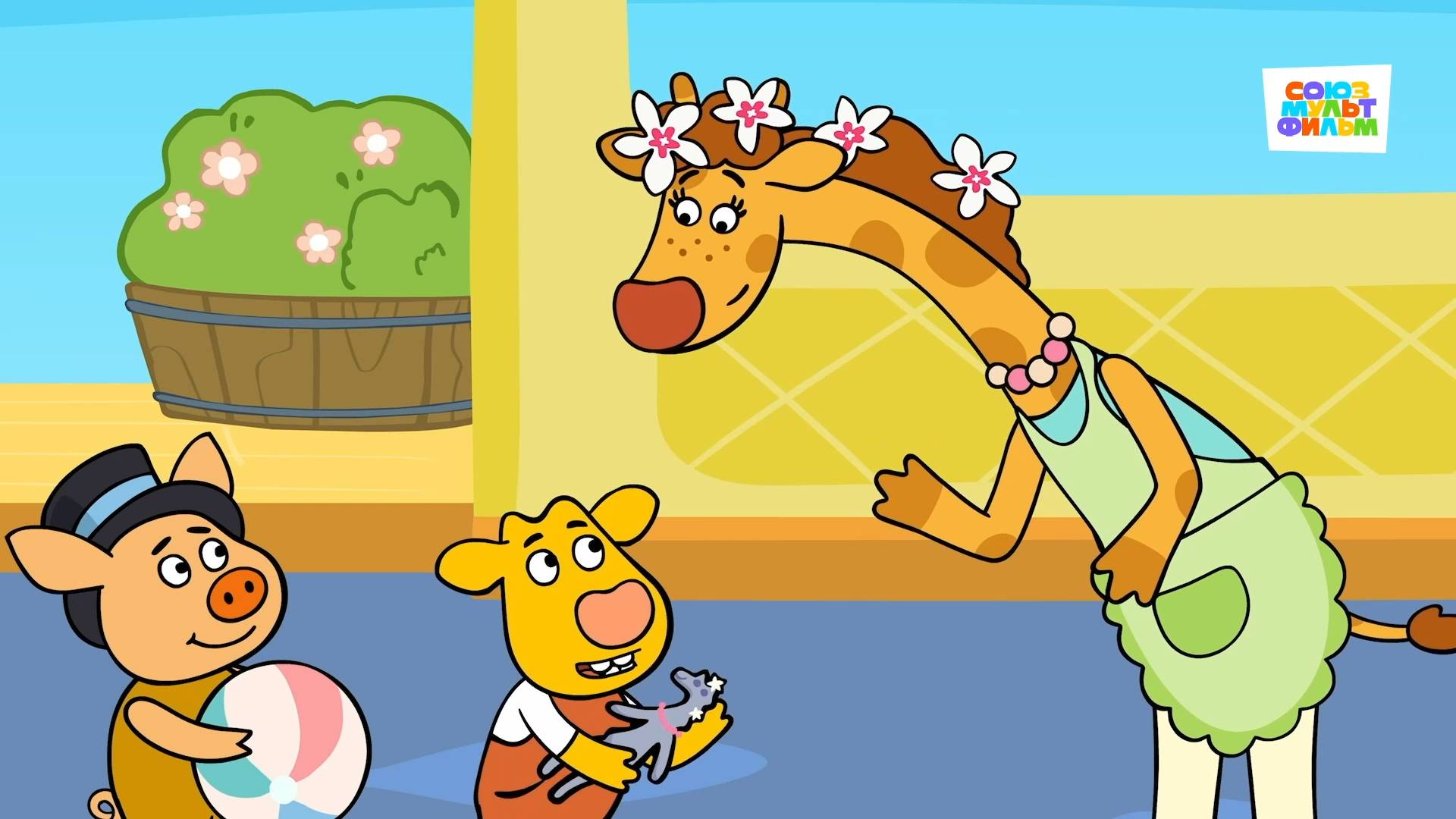 Оранжевая корова - 162 серия. Люся, помоги! - Союзмультфильм HD