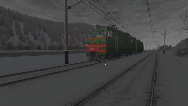 Мультиплеер RTrainSim MaDaDev от 08.03.2025.  На ВЛ10 по Новокузнецку.