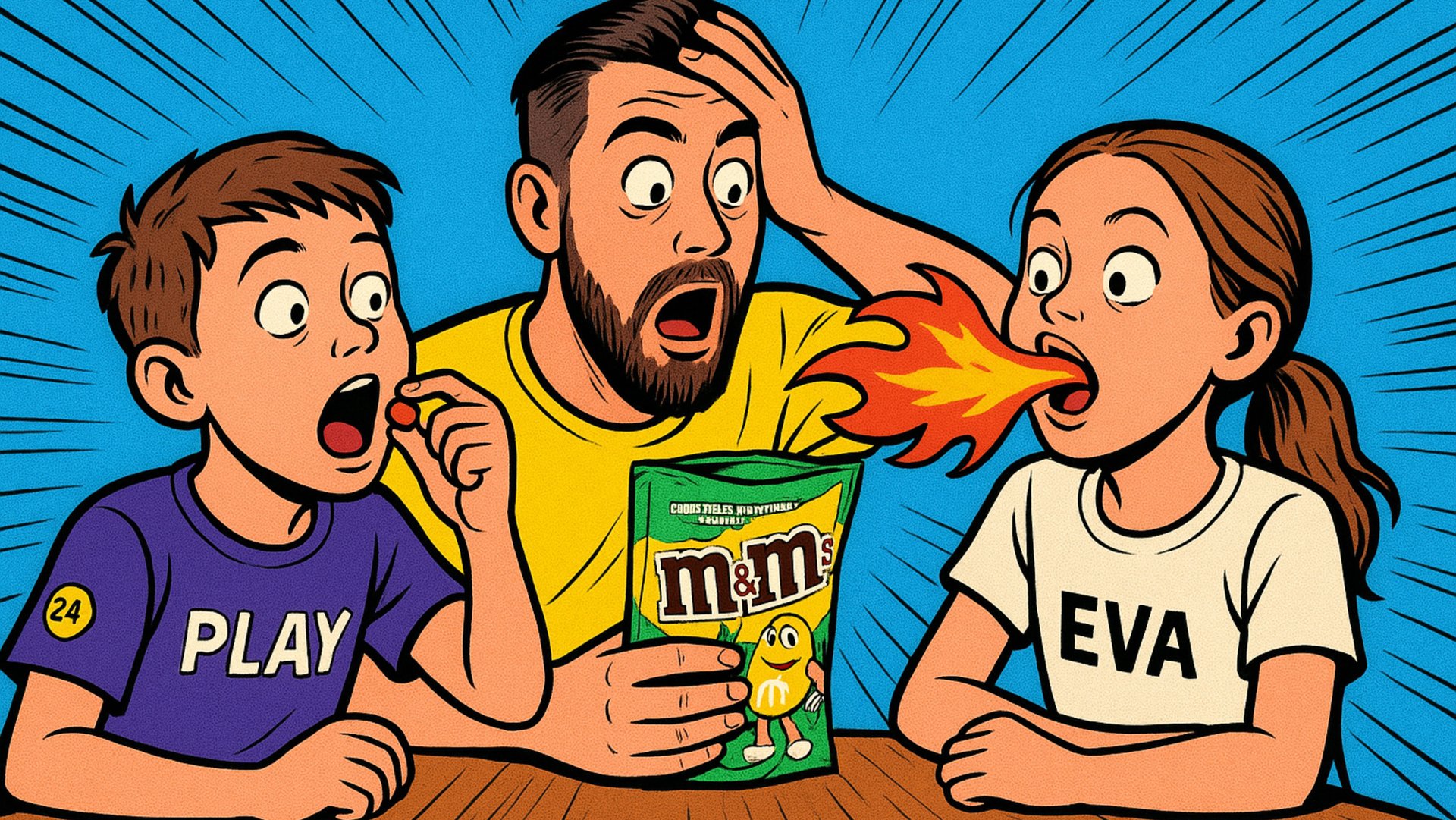 Кто СЪЕСТ ОТРАВЛЕННЫЙ M&M’s ЧЕЛЛЕНДЖ!!! смотреть онлайн