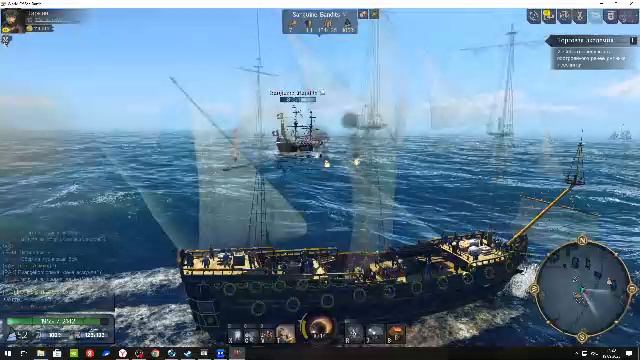 World Of Sea Battle. Mordaunt. Транспорт убийца.