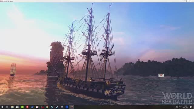 World Of Sea Battle. Несравненный Constitution(Конститьюшн).