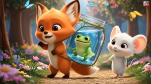 Лисенок, мышонок и лягушонок: "Давайте дружить!"