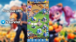 НАЧАЛО С 0 В ИГРЕ TILES SURVIVE РОЗЫГРЫШ 100$ АНОНС