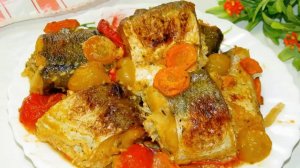 Вкуснее рыбы нет, как только не готовила, эта номер один. С овощами в духовке, самая сочная.