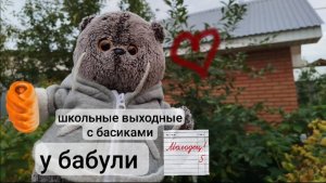 ШКОЛЬНЫЕ ВЫХОДНЫЕ С БАСИКАМИ 🫶