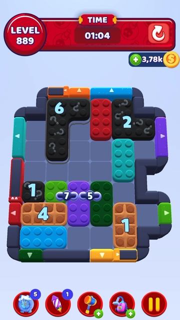 Color Block Jam 889 Уровень смотреть онлайн