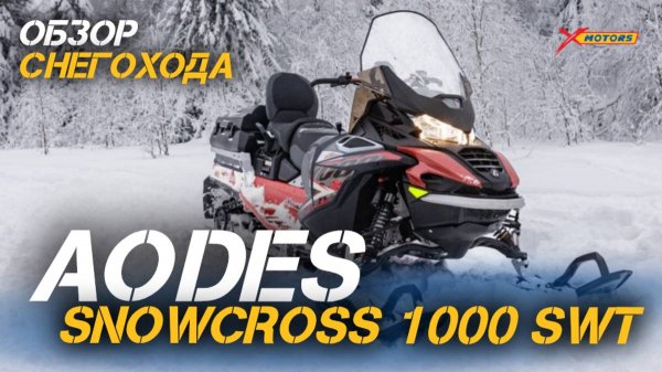 Снегоход мечты: ОБЗОР на AODES Snowcross 1000 SWT от X-MOTORS!