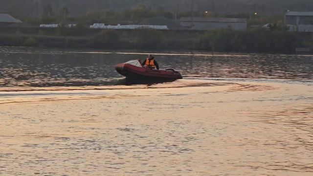 Обкатка мотора Ханкай 9.9, лодка КитБоатс 350.