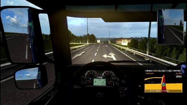 Видеоигра"Euro Truck Simulator 2"#18