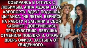 СОБИРАЯСЬ В ОТПУСК С ЛЮБИМЫМ, АННА ЖДАЛА ЕГО В АЭРОПОРТУ. ВДРУГ ПОДОШЛА ЦЫГАНКА: "НЕ ЛЕТАЙ..."