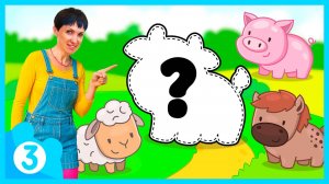 Игры для малышей про ферму и добрых зверят с Машей Капуки в Минишколе!