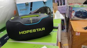 ПО КАКИМ ПАРАМЕТРАМ ВЫБИРАТЬ ПОРТАТИВНУЮ КОЛОНКУ ? Колонка Hopestar A80 350 Ватт черная 🔥Мини обзор