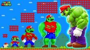 От младенца до бессмертного: Марио превращается в Халка в Супер Марио!