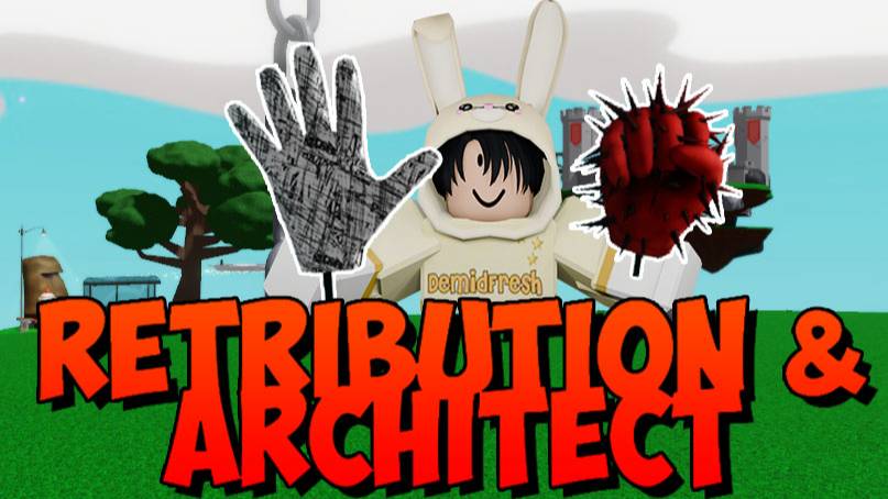 ОБЗОР ПЕРЧАТОК ВОЗМЕЗДИЕ И АРХИТЕКТОР | RETRIBUTION и ARCHITECT | РОБЛОКС Slap Battles смотреть онлайн