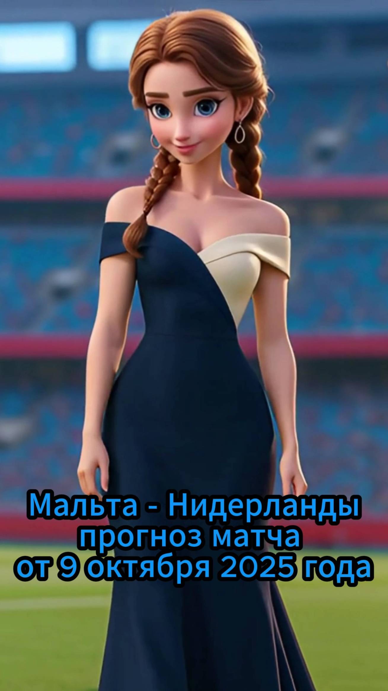 Мальта - Нидерланды — 3D-прогноз как ураган (9 октября)  Мультфутбол-прогнозы
