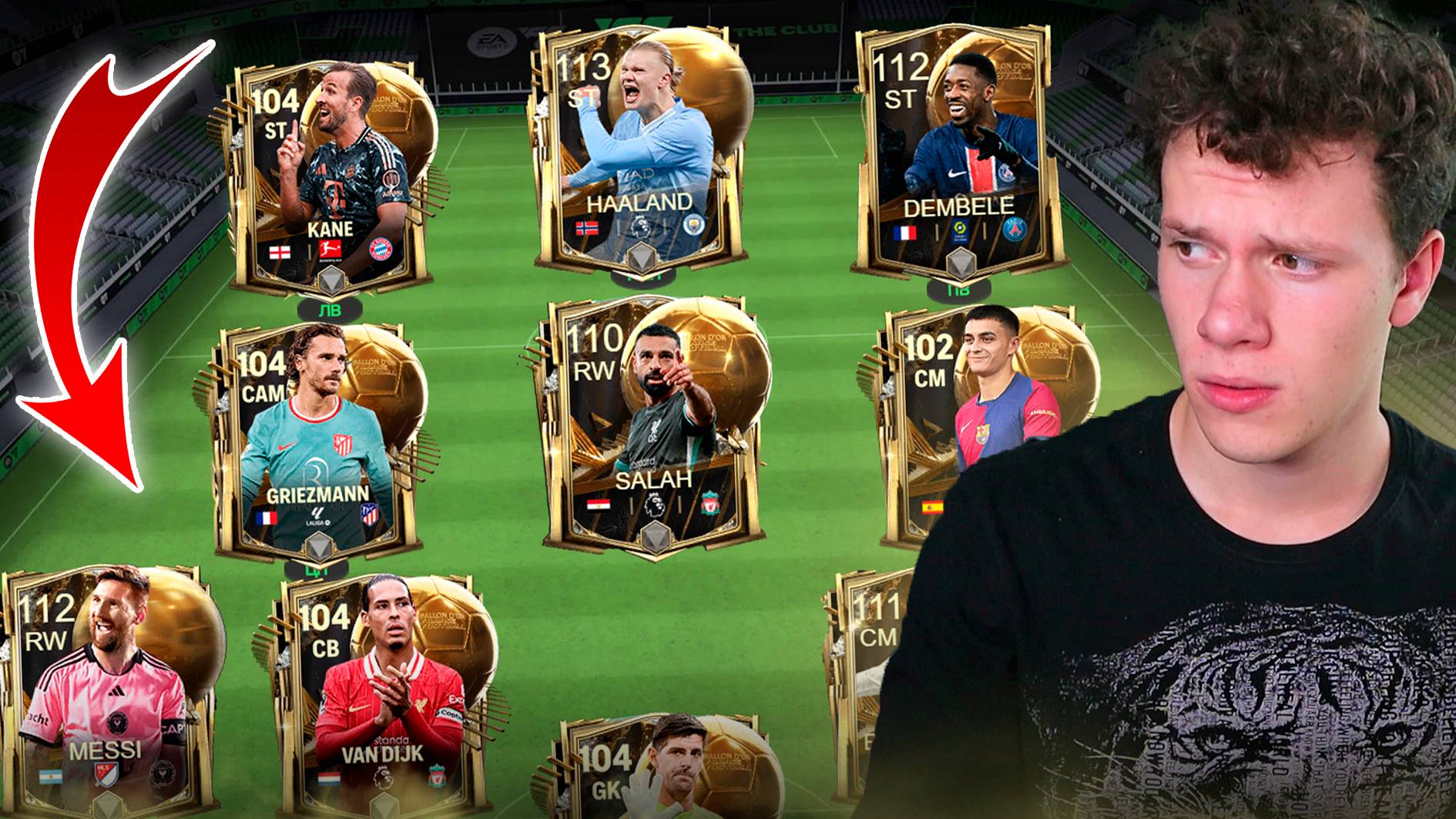 СОБРАЛ СОСТАВ ЗОЛОТОГО МЯЧА ПЕРЕД ОБНОВОЙ В ФК МОБАЙЛ 25! смотреть онлайн