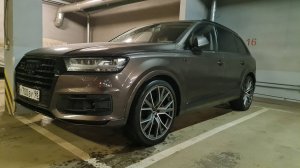 Диагностика AUDI Q7 4M 2015 3.0d перед ремонтом форсунок и ТО
