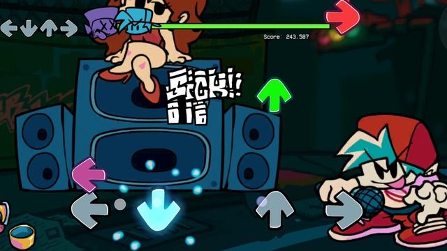 играю в фнф мод DUE DEBTS (BF MIX). смотреть онлайн