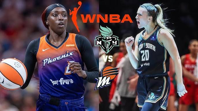 Финикс — Нью-Йорк Баскетбол WNBA. 1/4 финала. До 2-х побед Прямая трансляция | 19.09.2025