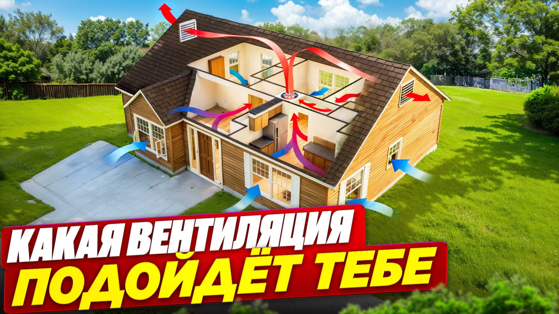 Вентиляция в доме - виды, эффективность, стоимость. Тест-драйв вентиляционных систем. смотреть онлайн