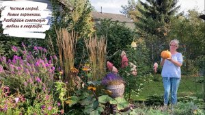 Чистим огород. Новые гортензии. Разбираем советскую мебель в квартире.