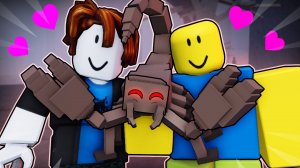 99 ночей в лесу, но скорпион дружелюбный! Анимация Roblox | мультики Роблокс