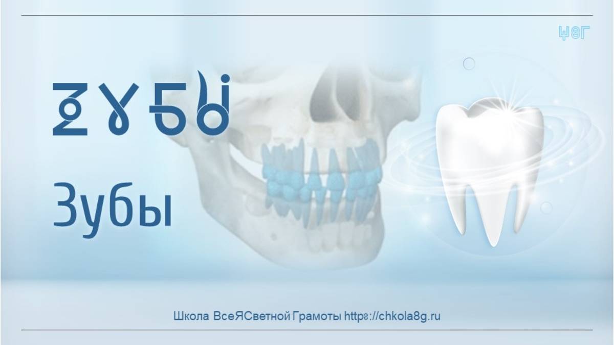 Зубы. ВсеЯСветная Грамота смотреть онлайн