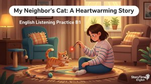 Соседский кот: трогательная история | Английский для слушания B1