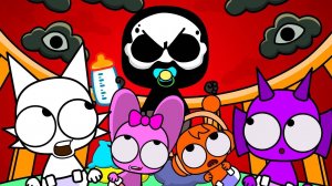 САМЫЕ ЗАБАВНЫЕ ИСТОРИИ МАЛЫШЕЙ СПРАНКИ 🤣 ПИНКИ БЕРЕТ РЕБЁНКА ОТ ОРЕНА?! 👶💗 Анимация Спрунки