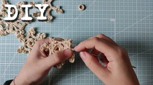 [DIY] Снежинка крючком (вариант 2\3)
