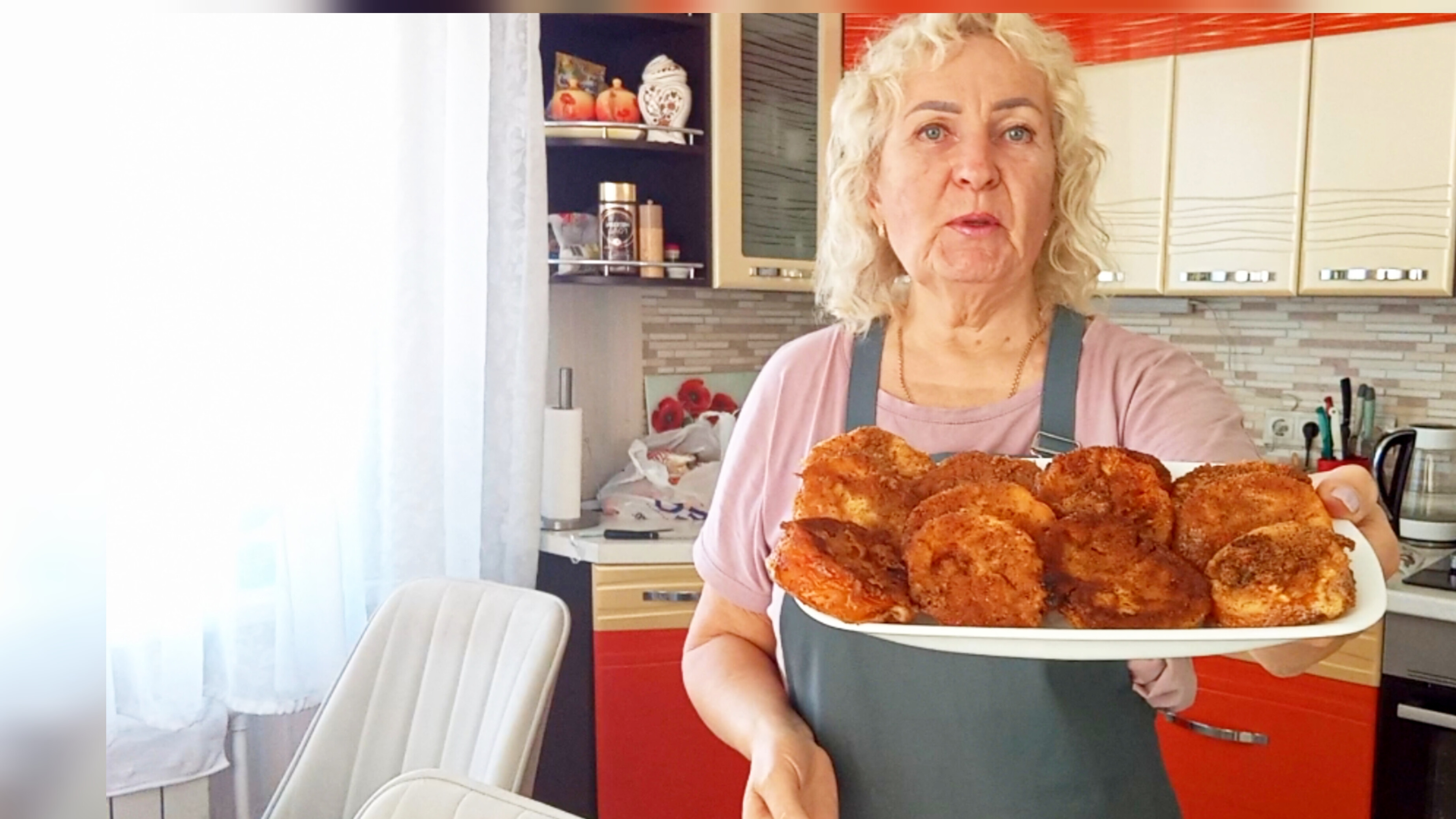 Жареные помидоры 🍅 в панировочных сухарях смотреть онлайн