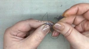 Махровый  жгут из бисера 👍