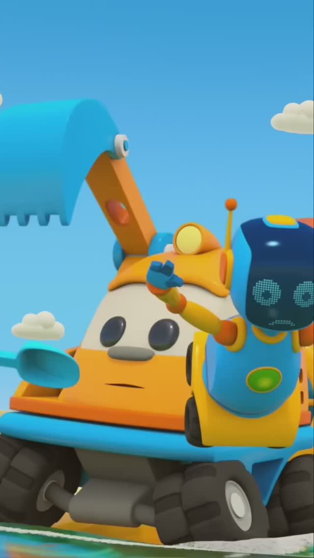 Машинки упали в воду! 🌊🤣 #смешно #весело #мультик смотреть онлайн