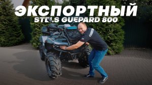 ТОТ САМЫЙ ЭКСПОРТНЫЙ STELS GUEPARD 800 PE!