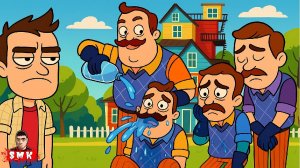 ШОУ ПРИВЕТ СОСЕД!ВАСИЛИЧ ОБОСАЛ ВАСИЛИЧА!ДИЧЬ!ИГРА HELLO NEIGHBOR MOD KIT ПРОХОЖДЕНИЕ МОД MR VASILY!