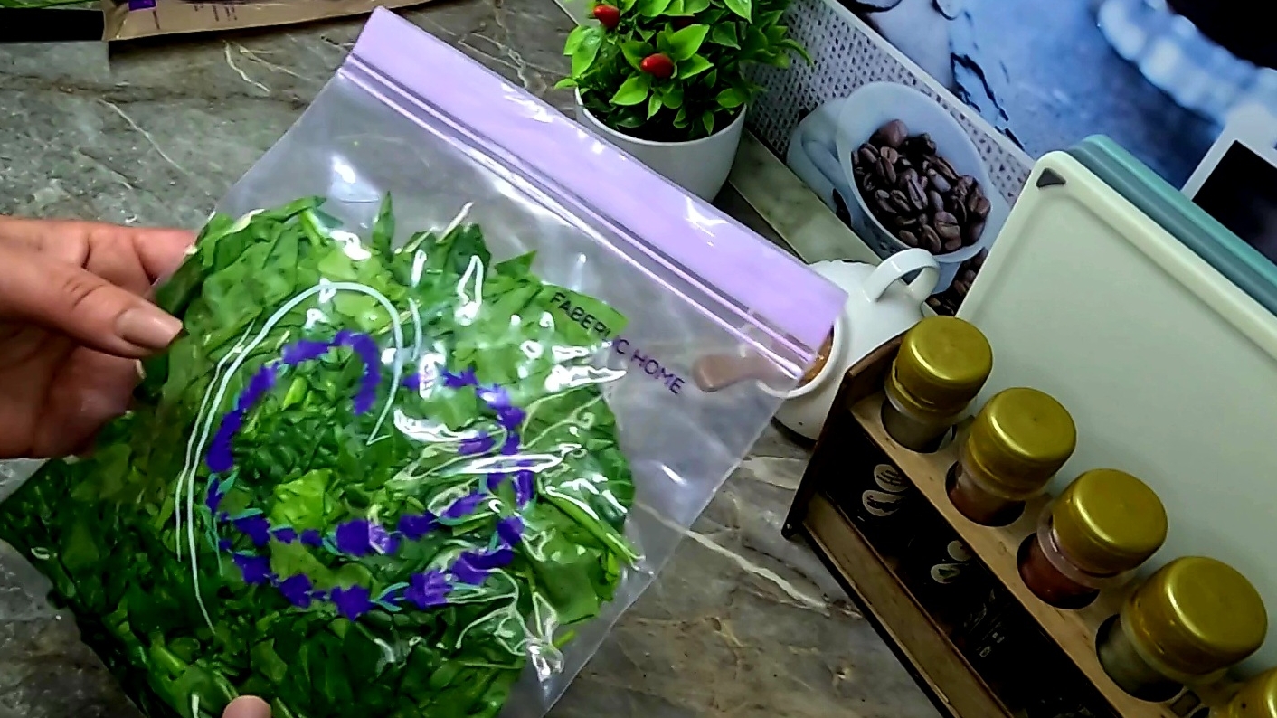 Заморозка Шпината на зиму для Рулетов и Блинчиков!!