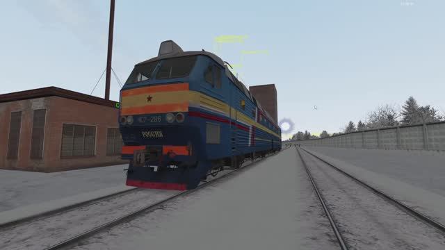 Мультиплеер RTrainSim MaDaDev от 06.12.2024.  Везем почту по маршруту Новокузнецк.