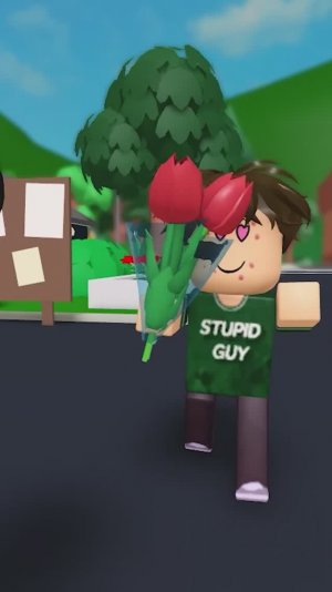 парень позвал Злату бадабум на свидание, а она не довольна - короткие роблокс истории