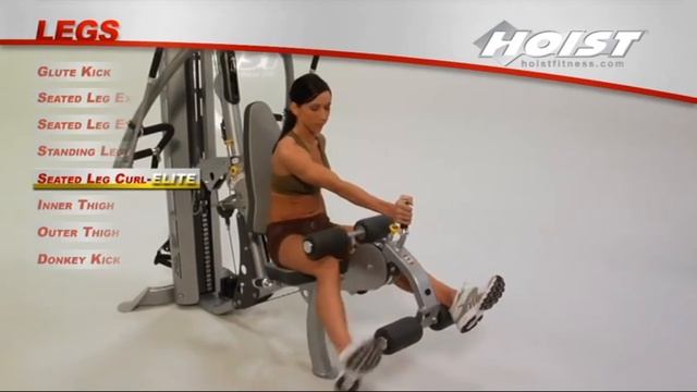 Силовой комплекс для дома HOIST HV-4-ELITE - Упражнения на нижнюю часть тела.
