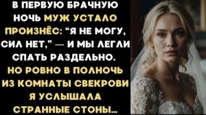 ИСТОРИИ ИЗ ЖИЗНИ/В первую брачную ночь мы с мужем легли спать раздельно, а в полночь/Аудиорассказы