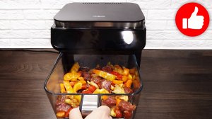 Попробуешь один раз - готовишь всю жизнь! Мясо с овощами в аэрогриле на скорую руку вкусно