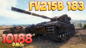 FV215b 183 • Непостоянный! - 5 Фрагов 10.1K Урона • Мир Танков