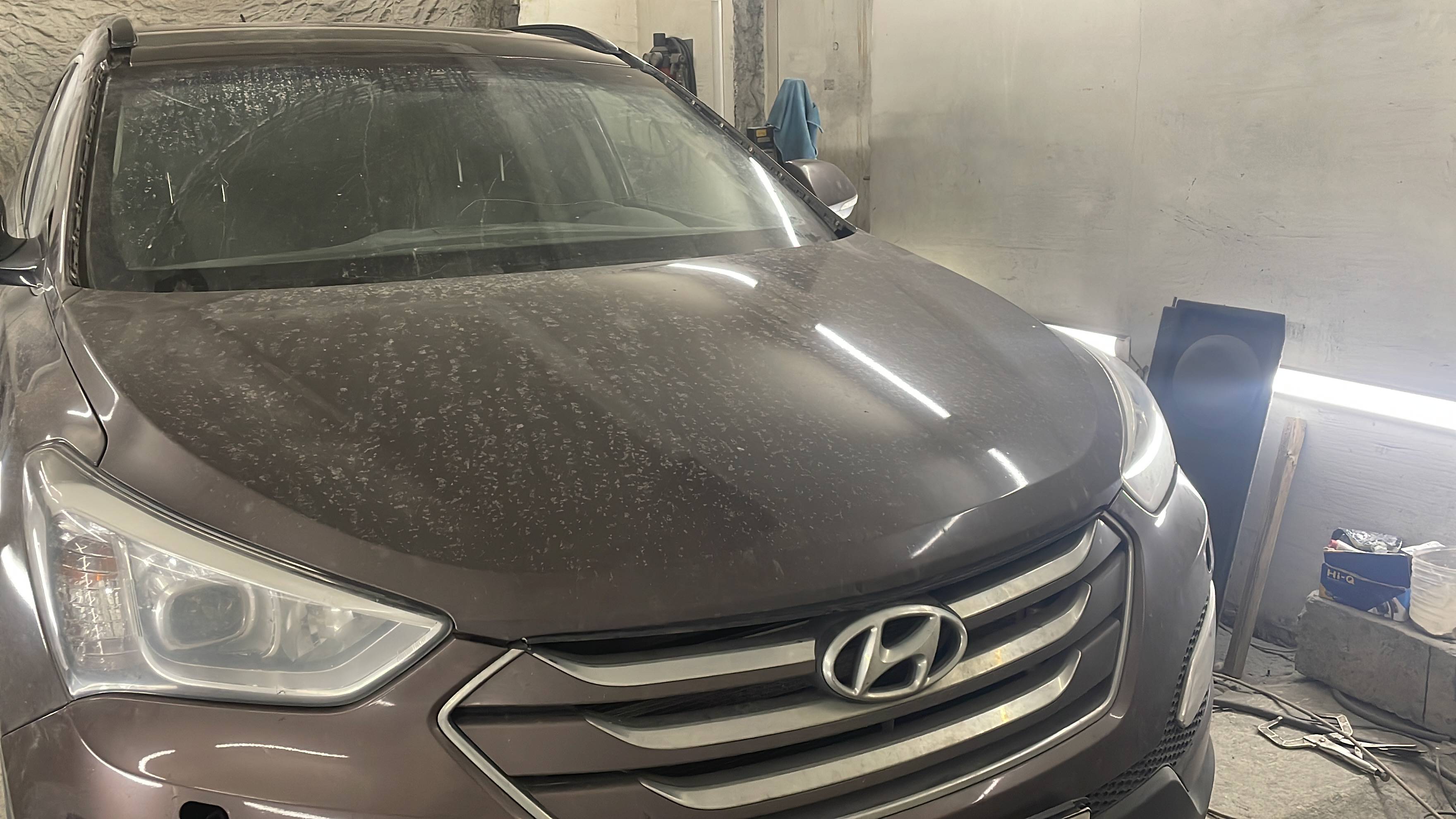 САНТОФЕ ЧАСТИЧНАЯ ПОКРАСКА КРЫШИ.