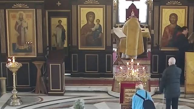 19.09.2025 Божественная Литургия. Пятница. Седмица 15-я по Пятидесятнице. смотреть онлайн