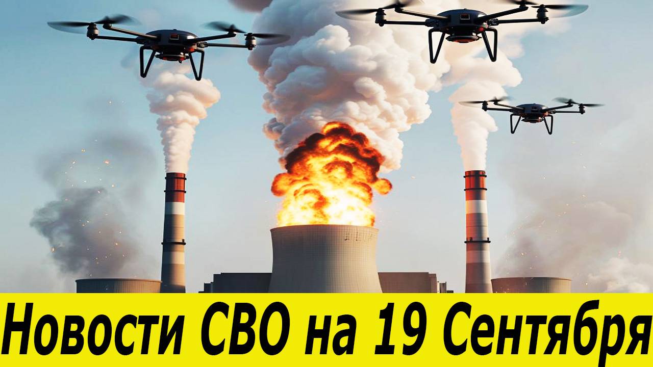 Новости СВО на 19 Сентября. Война на Украине. Сводка с фронта. Последние новости на 19.09.2025 смотреть онлайн