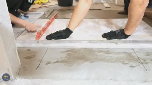 Укладка плитки на пол, правила укладки крупноформатной плиты, важные нюансы